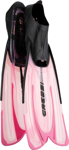 Cressi Agua - Unisex Premium Flossen Self Adjusting zum Tauchen, Apnoe, Schnorcheln und Schwimmen, Rosa, 37/38