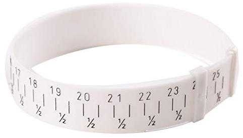 15-25cm Ringmaßmessgerät, Kunststoff Armband Größenmesser, Kunststoff Armband Armreif, Messgerät Sizer Schmuck Messen Handgelenk Größe Werkzeug