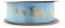 Blau-goldenes Satinband für Babyparty, It's a Boy, Dekoration für Ihre Babyparty (It's a Boy, 22 mm)