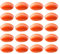 EXCEART 50pcs Plüschtiere Basteln Entenmund 42MM Ente Stofftier DIY Plüsch Ente Spielzeug Basteln Mund Ersatz mit Unterlegscheiben Puppe Marionette Plüschtier Puppenherstellung Zubehör