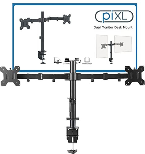 Premium Double Monitor Arm For Up to 27 Monitors