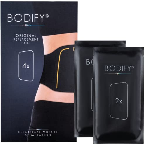 Bodify Original Ersatz-Pads 2er-Set (Ohne Controller) für EMS Rückentrainer Pro - Rückenmuskeltrainer für Männer und Frauen