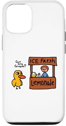 The Duck Song Got Any Grapes Funny Meme Case for iPhone 12/12 Pro