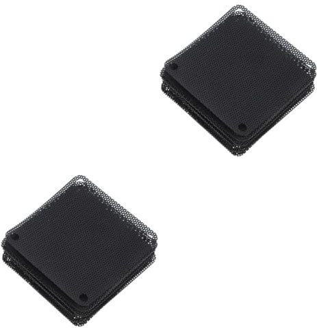 GAROZATION 20pcs Filter for Fan Cover Case Mesh Filter Dust Cover for Cooling Fans Cooling Quiet