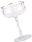 Cabilock 1pezzi Coppa Cocktail Vetro Bicchiere Per Feste e Design Unico Per Martini Whiskey e Bevande Decorazione Per e Uso Bar