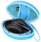 Hartschalen-Schutzhülle für iJoy Bluetooth-Kopfhörer, Reiseetui für kabelloses, faltbares Headset, Tourmate (nur Hülle) (blau)