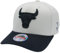 Mitchell & Ness NBA Cool Grey Pop Visor Classic Red Snapback - Chicago Bulls, verstellbar, Herren, Frauen, Kinder, Unisex, Frühling, Sommer, Herbst, Winter