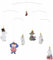 Flensted f432 Moomin 2009 Mobile, Stahl, Mehrfarbig, 55x50cm