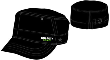 Call of Duty - MW3 - Black Cadet Mütze