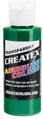 Peinture CREATEX Aérographe Colors Transparent 5109 Brite green