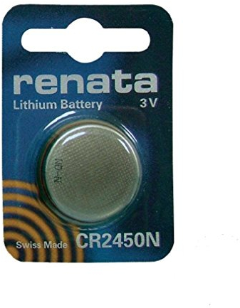 Renata CR 2450 - Batteria per orologio al litio da 3 V, DL 2450, ECR 2450, BR 2450 (10 x CR 2450)