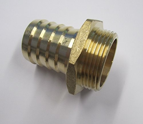 Schraubverbindung Sauger-Schlauchstutzen mit Außengewinde von 1 1/4 Zoll auf 1 1/4 Zoll (32mm)