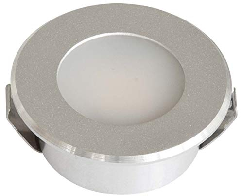 EVN Lichttechnik LED-Deckeneinbauleuchte L22151402 3000K rund 12VDC alu Downlight/Strahler/Flutlicht 4037293403832