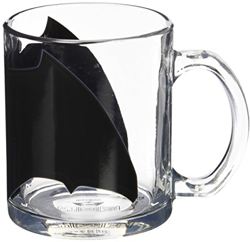 SD Toys Universal Taza Térmica Batman V Superman, Cerámica, Negro, 12 cm