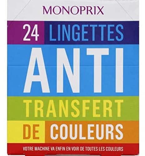 Monoprix Lingettes anti transfert de couleur - Les 24 lingettes