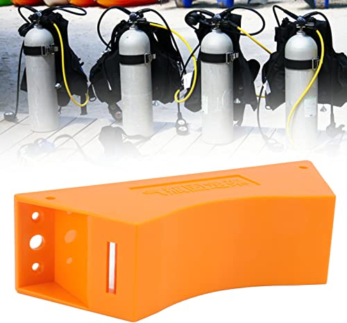 Atyhao Gas Cylinder Bracket, Wall Mounted with Screws Cylinder Holder Gas Cylinder Fixing Bracket Gas Tank Bracket Anti-Dumping Safety Device for Motorhome(Orange)