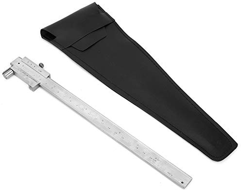 Outil de mesure de pied à coulisse Règle portative en acier inoxydable 0-200mm avec traceur
