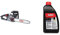 Oregon Cs1400, Motosega Elettrica Da 2400 W, Potente Sega Elettrica Con Catena Controlcut E Barra Guida Da 40 Cm (603349) & Olio Lubrificante Per Catena E Barra Di Guida Da Motosega, 1 L