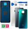 Eonpam Tapa Trasera Vidrio Original para Xiaomi Redmi Note 9S Parte Trasera Reemplazo de Cristal Trasero con Kit de Reparación (Azul)