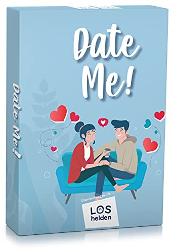 Spielehelden Date me! | Die lustige Losbox für Paare | Geschenke für Männer | Paarspiel für kreativen Date-Spaß | Geschenk Mann | Partner Geschenke