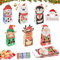 Geschenktüten Weihnachten, 24 Stück Adventskalender zum Befüllen, Adventskalender 2024, Papiertüten Geschenke Weihnachten Deko, Weihnachtstüten, Weihnachtstüten zum Befüllen für Weihnachten Party