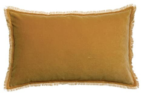 Vivaraise Einfarbiges Kissen Fara Mirabelle 40 x 65 cm