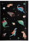 folia 69015 - Sammelmappe A3 Hot Foil Space Dinos, aus stabilem Karton mit Gummiband