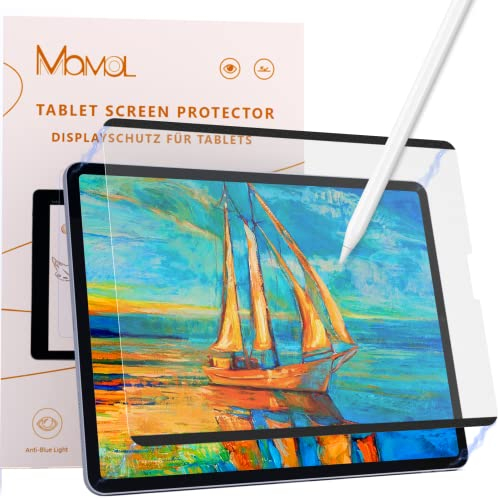 2 Stück Magnet Papier Schutzfolie Kompatibel mit iPad Pro 11 (2022/2021/2020/2018) und iPad Air 5/4 (2022/2020), Magnetischer Matt Displayschutzfolie zum Schreiben Zeichnen-Abnehmbar/Anti-Blendung
