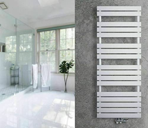 Badheizkörper Design Heizung Weiß/Anthrazit Paneelheizung Flachheizkörper (60x140cm Weiß)