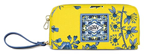 Oilily Kartenhalter Zappa Wallet Sits icon World Empire Yellow Mehrfarbig