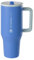 HydroJug Traveler – Wasserflasche mit Griff und Klapp-Trinkhalm, passt in Becherhalter, auslaufsicherer Becher, wiederverwendbar, isolierter Edelstahl und Gummiboden, Geschenk für Damen und Herren,
