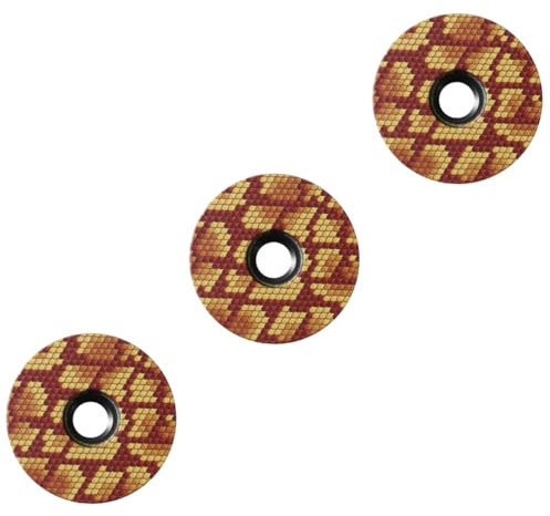 HANABASS 3pièces Aluminium Alliage Vis De Direction Montagne Route Couvercle De Bol Style d