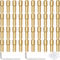 EATBALE Brass Drill Collet Chuck Set, 0.5-3.2mm Precision Chuck Holder Electric Grinding Quick Change Drill Lock Nut Bit Accessories for Dremel Rotary Tools Replacement, with Box & L-Wrench (40 Pcs)