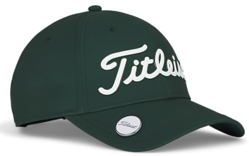 Titleist Herren Players Performance Ball Marker Baseballkappe, Jäger/Weiß, Einheitsgröße