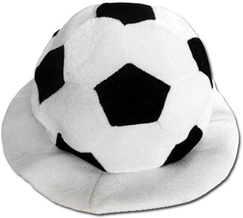 AWJUWHBJ Halloween-Fußball-Hut, Kopfbedeckung, Plüsch-Kopfbedeckung für Maskeraden, Plüsch, Cartoon-Hut, Kopfbedeckung, Kostüme für Kinder