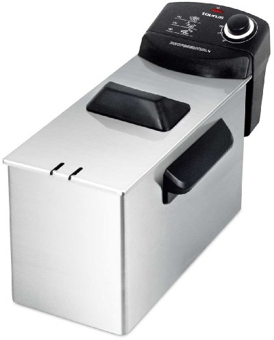 Taurus Professional 4, Negro, Acero inoxidable, 428 x 230 x 270 mm, 220 - Freidora