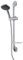 Triton Showers Riser Rail | Shower Slider Rail| Shower Pole Holder | Deluxe | Chrome | Easy to Fit Shower Rail