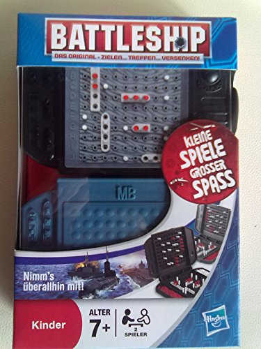 Hasbro 22678100 - Battleship Kompakt - Reisespiel