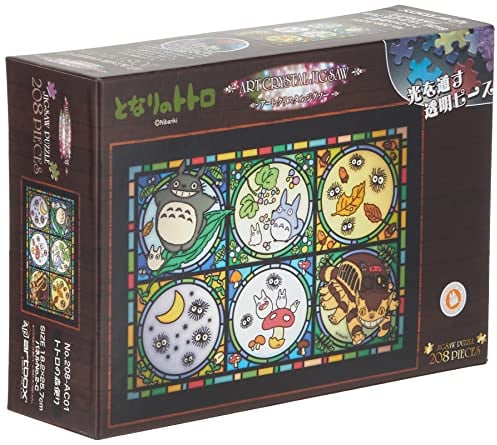 208-AC01 208 Peace Art Crystal Mein Nachbar Totoro Puzzle, durchscheinend, Totoronomori News