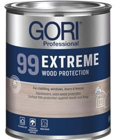 Gori 99 EXTREME Finitura gel effetto cerato, Castagno 7806, 0,75 lt