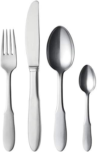 Georg Jensen GJ 106215 mitra Besteck 4 Stück Matt, Edelstahl, stainless steel, 4,2 x 24,4 x 26,4 cm