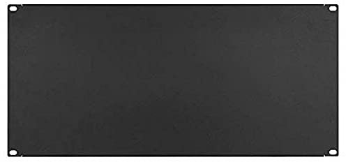 Stalflex Blank Panel 5U for 19 inch Rack - Rack Mount Blanking Panel for Computer & Server Racks - Server Rack Filler for Network Cabinet - Made of Solid Steel