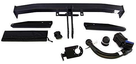 Anhängerkupplung abnehmbar mit universalem E-Satz 7-polig