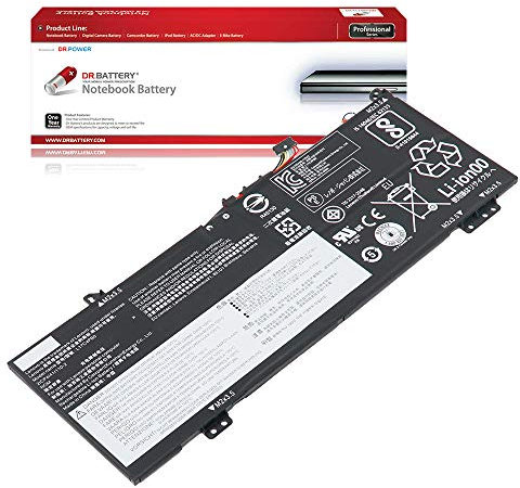 DR. BATTERY L17C4PB0 Battery Compatible with Lenovo Ideapad Flex 6-14IKB 6-14ARR 530S-14ARR 530S-14IKB 530S-15IKB Yoga 530-14ARR 530-14IKB L17M4PB0 5B10Q16066 5B10Q16067 [ 7.68V / 44Wh ]
