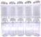 Lot de 10 bocaux en plastique de 1 l avec couvercles au choix