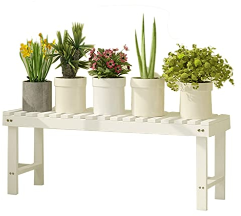 Étagère À Fleurs En Bois Massif Support À Fleurs En Bois Étagère De Pot De Fleur Sur Pied Pour Balcon Étagère À Plantes Multicouche Intérieure Étagère En Bois De Jardin