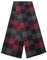 Lindoro Merino Wollschal für Herren, Warme, Leichte Tartan-Plaid-Winter-lange Schals mit Geschenkbox (Mehrfarbig Kariert)