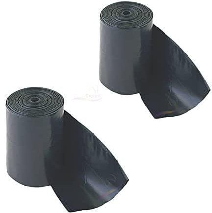 STOREX 100 Black Heavy Duty Bin Bags, Refuse Sacks Strong Thick Rubbish Bin Bag Liners Use Every Day Made From100% Recycled Material, Large Black Bin Bags Rim Size 145cm X 84cm Depth