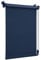 OBdeco Blackout Thermal Roller Blind Dark Blue No Drilling Same Colour Coating Oeko-TEX Standard 100 Privacy Screen Sun Protection Klemmfix Windows and Doors, 110x160cm（Stoffbreite:ca.106cm）