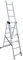 Hailo - Leiter umwandelbar, 3 Ebenen, 3 x 6 Sprossen, 4 m30 aus Aluminium, Hailo HobbyStep